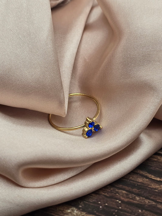 Bague Trèfle Cristal