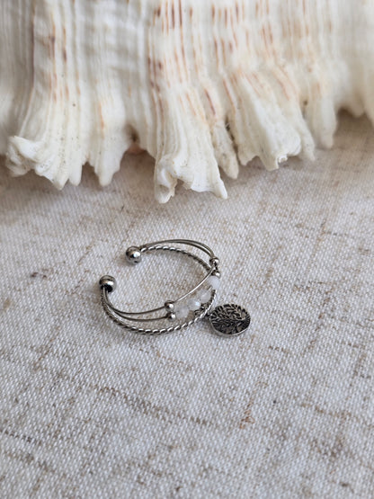 Bague breloque arbre de vie