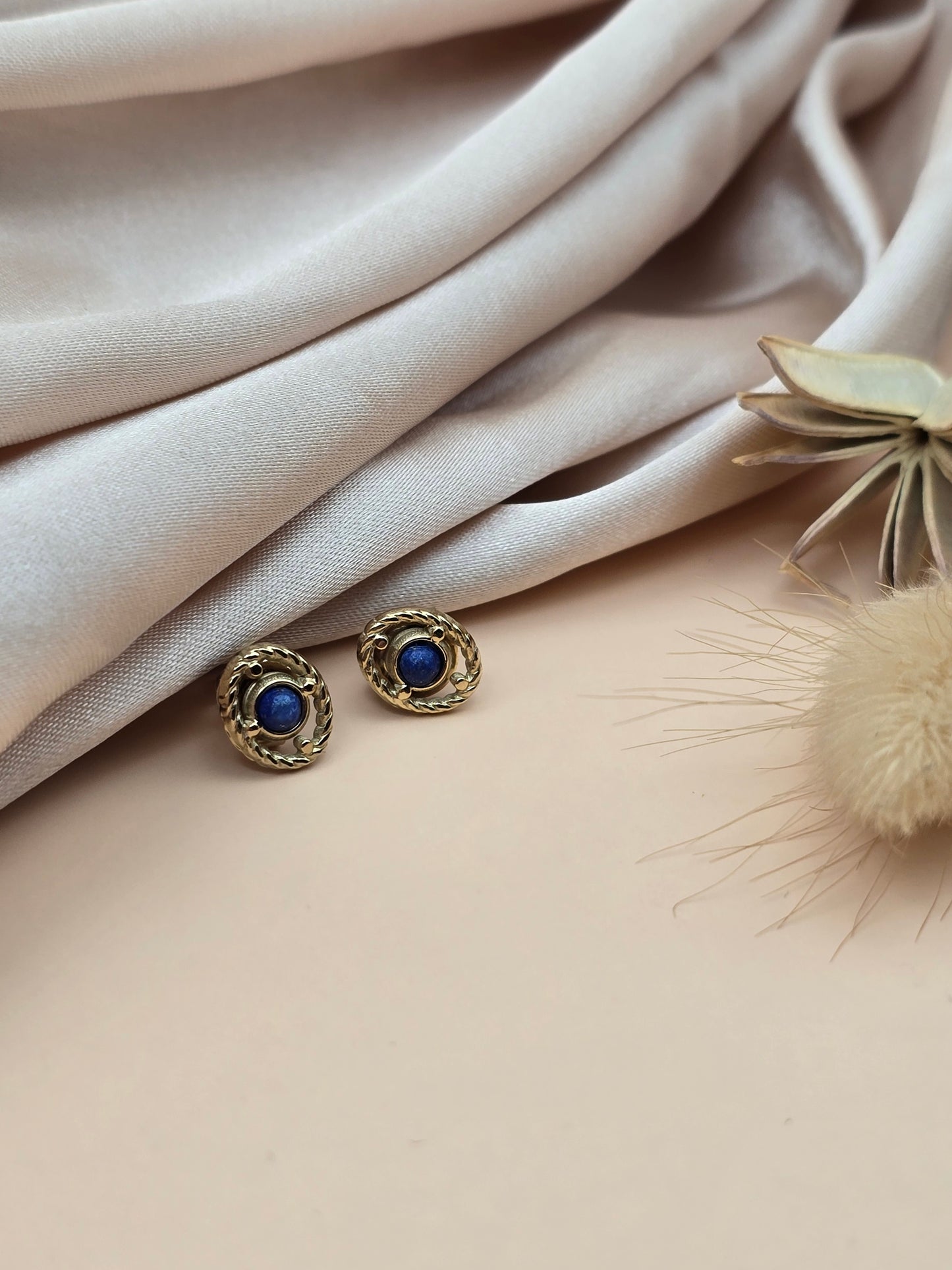 Boucles d'oreilles selena ( divers pierres )