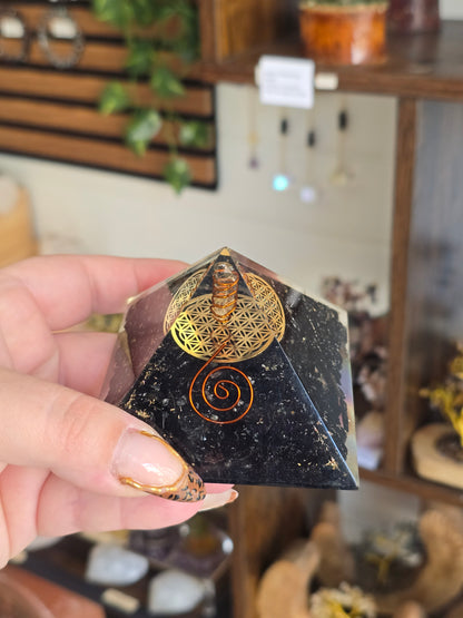 Orgonite – Tourmaline noire - Protection contre les Energies Négatives