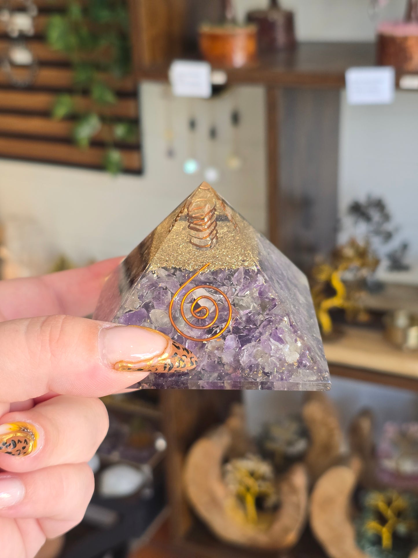 Orgonite – Améthyste - Anti-Stress & Lacher-prise